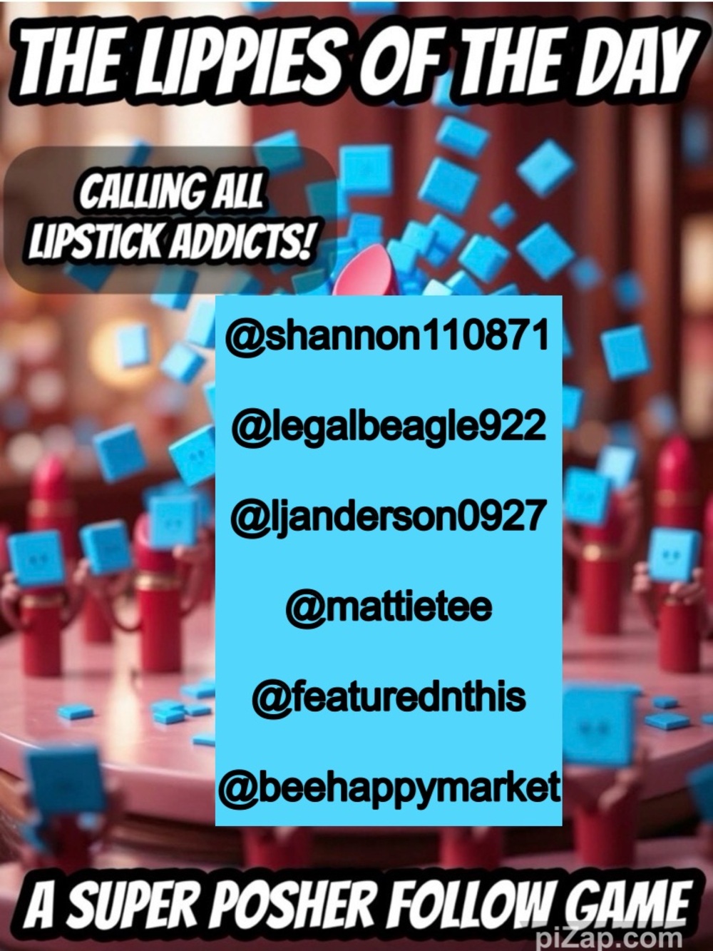💄8/3💄HAPPY MONDAY EVERYONE !!  💄LIPPIES ARE HERE💋Come share with us ♥️